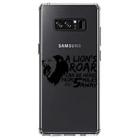 Razlikovanje Clear Clear Otporno na hibrid za Samsung Galaxy Note - TPU branik akrilni zaštitni ekran