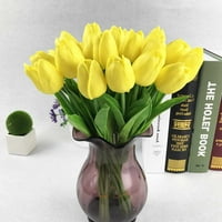 Set PU zadivljujući Holland Tulip Cvijet Real Touch Artificial Silk Cvijeće Aranket Bouquet Bouquet