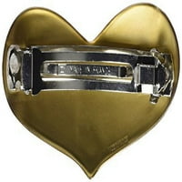 Caravan Color Heart automatska bareta, zlatna ružičasta, 0. unca
