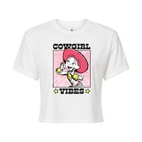 Priča o igračkama - Cowgirl Vibes - Juniors obrezana pamučna mješavina majica