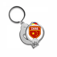 Kina Shield Nacionalna zastava Slippers za nokte Oštar rezač od nehrđajućeg čelika