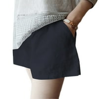 Grianlook dame Mini pant Bermuda dno su čvrste boje kratke hlače Žene Havaji Ljeto Plažni kratke hlače