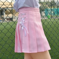 GDFun Fashion Women Solid natkrivena suknja Anti-izgaranje High Squist kratka suknja Ženske haljine