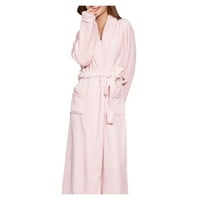 Vbnergoie Home Nosite Flannel Nightcown Long Coral Velvet Cathrobe Pajama Hotsas setovi za spavanje