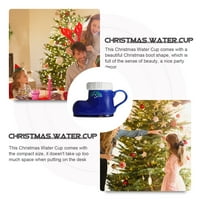 Božićna šalica kafe oblikovana čaša vodostala ukrasna voda za vodu Pribor za vodu
