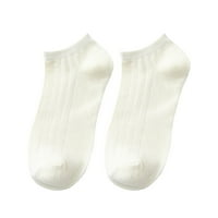 Čarape Ležerne prilike za muškarce Stripe Fashion Skateboard Sock Udobne čarape Bijela kompresijska