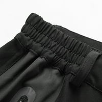 Cacomomrk PI muške teretne haljine elastične provjere očistim muške boje podudaranje tehničkih hlača