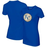 Ženski maleni turmop Royal Kansas City Royals Prošižete majicu za bejzbol