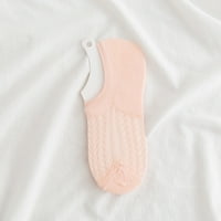 Božićne čarape za žene parovi ženske mrežne čarape prozračne čarape za čamce Ljeto cool čarape kratke