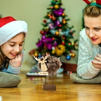 Keusn božićni ukras Plushtoy Retro jeleer Božićni ukras Milu jelen