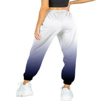 Kabreze ženske casual pantalone modne digitalne tiskane dno baggy cvjetni print jogger hlače sportske