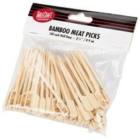 Bravo 1 2 marker za meso od bambusa - 100 pakovanja, pakovanje od 100