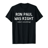 Ron Paul je bio desni libertarijanski konzervativni majica slobode slobode