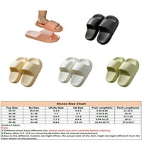 Gomellly unise platforma sandale neklizne klizne sandale plaže slajdova Comfort Casual Cipes Muškarci