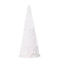 Dezsed Božićni ukrasi čišćenje božićno stablo šareno LED akrilna noćna svjetlo božićno ukrašavanje bijelo