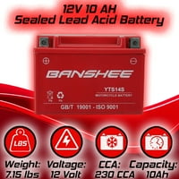 Banshee YTZ14S Motorsports Baterija kompatibilna sa Honda VFR1200F DCT