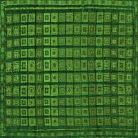 Ahgly Company u zatvorenom kvadratu Sažetak Zelene suvremene prostirke, 8 'kvadrat