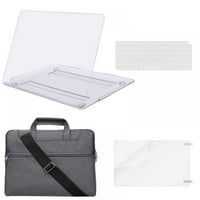 Za Macbook Eir Case Otpustite paket u 1, tvrdi plastičnu školjku i rukavsku torbu i poklopac tastature