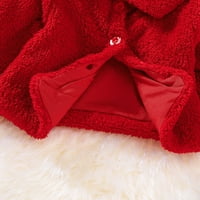 Djevojke zimski kaputi za dijete Dječji kaput TOLDER KIDS zimska jakna Topla odjeća crvena 18m