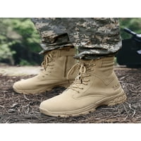 Gomelly Muške vojske borbene čizme Pustinjske pješačke cipele Jungle Vojno taktičko čizme Prozračno kampiranje Vanjski pijesak Boja 9.5