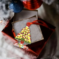 FT Garland baterijski božićni ukrasi viseći ukras Poklon proizvod personalizirano porodično goot i gudd-božićni