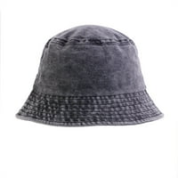 Booker Bucket Hat Unise Dvostruka bočna habanje Reverzibilni trendi pamuk Twill Canvas Sunce Ribolov Hat Modna kapa