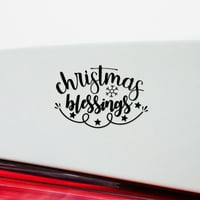 Prozirne naljepnice za božićne blagoslove Premium vodootporne vinilne naljepnice za laptop telefon kaciga