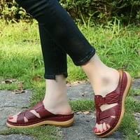 Ženske sandale sa sandalama Sawvnm Ljeto Novi stil Plus Veličina Ležerne prilike za odrasle za odrasle