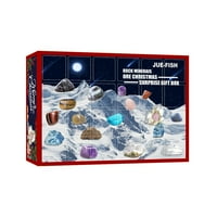 Božićni privjetni kalendar Blind Bo Crystal igračke dane Odbrojavanje Početna Kolekcija rock kolekcija