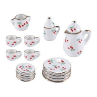 Set minijaturnog blagovaonice Porcelanski čaj set ---