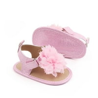 Vučene sandale za bebe Girls Single Cipele Mrežne cvijeće First Walkers Cipele Toddler Sandale Princeze