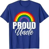 Ponosni ujak Ally LGBT lezbijski gay momesec majica LGBTQ