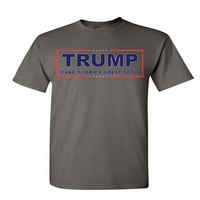TEE Hunt Trump Make America Odlična majica majica Maga SAD Predsjednik Muške majice, ugljen, 4x-velik
