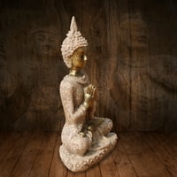 Sandstone Buddha kip skulptura ručno isklesana FENGSHUI figurinski craft kućni dekor