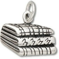 Sterling Silver 20 Bo lančani hrp od tri tkanine privjeske ogrlicu