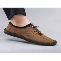 Welliumy Muške casual cipele Poslovni stanovi klizne na loaferima Vožnja kožom kožna cipela hodanje