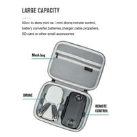 Eychin Prijenosni torbi za nošenje Kompatibilan je za DJI Mini SE drone dodatna torba za pohranu