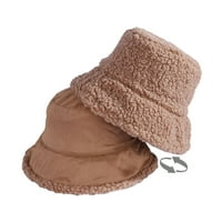 Wirlsweal dvostrano nošenje krema za sunčanje za zgusnute kašiku za zgusnuću šešir žene zimske čvrste