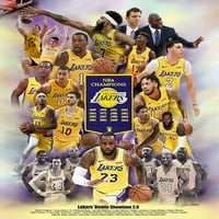 LAKERS REMIX: Showtime 2. Pod gregory Poster Print