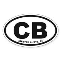 Cafepress - Crested Butte - Naljepnica