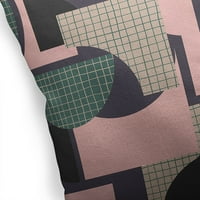 Oblikuje zeleni naglasak jastuk Kavka dizajna