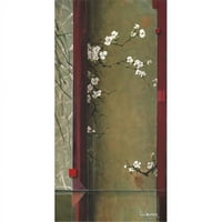 Tangletown likovna umjetnost cvjeta tapiserija i platna zidna umjetnost don li-leger