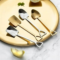 Kašika za kašike lopata od nehrđajućeg čelika - male desertne kašike osjetljive desertne kašike kreativni
