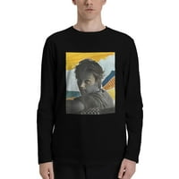 Sezona JJ Maybank Mješovita medija Collage Portret majica s dugim rukavima