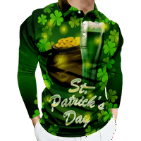 Dan sv. Patrick-a Modni majica Modni tipki Top majice za muškarce
