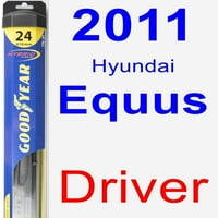 Hyundai Equus Wiper Set set set - Hybrid