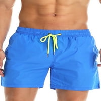 Avamo Muške ljetne kratke hlače Čvrsto boje kratke hlače za kratke dno za odmor Ležerne prilike za plažu