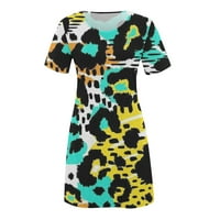 Yuwull Womens Ljetne haljine Moda plus veličine Košulje za žene Žene Ležerne prilike Ležerne prilike