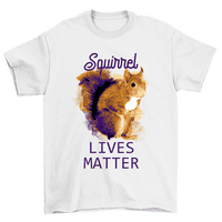 Vječnice Lives Matering Squirrel Poklon majica Muškarci Žene Unisex
