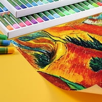 Toma Colorful Crtanje bojice Set Kids Uil Pastel olovka Prašine bojice Crtanje slikanje Grafiti Dječji